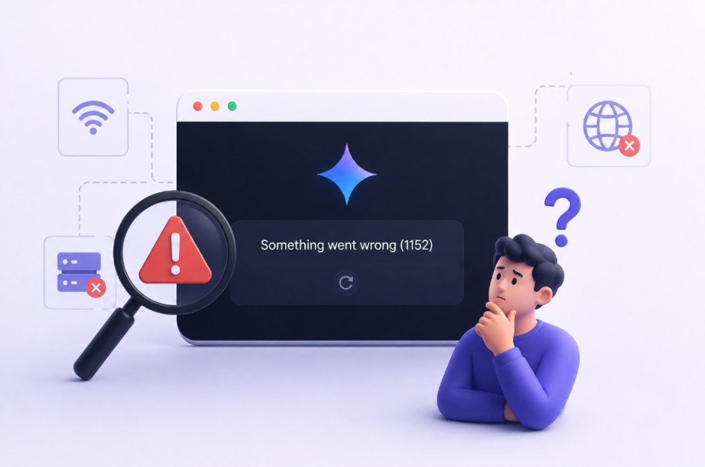 What Is Gemini Pro “Something Went Wrong (1152)” Error?