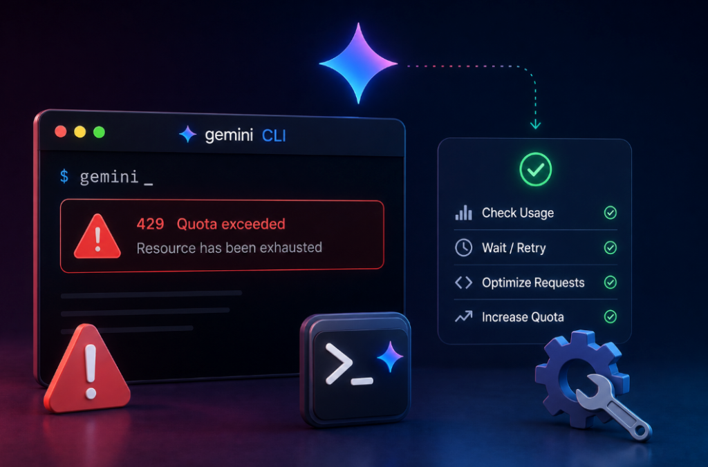 How to Fix the Google Gemini CLI Quota Exceeded Error