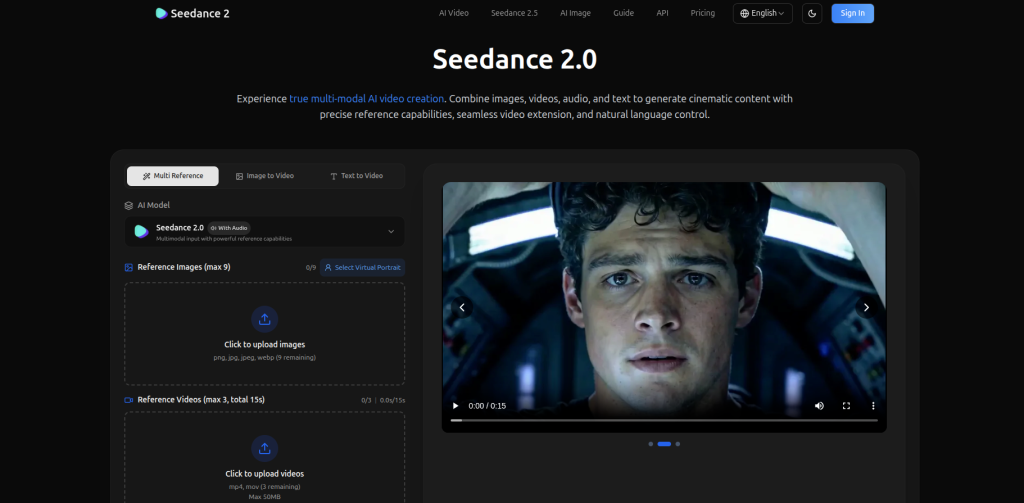 9. Seedance 2.0