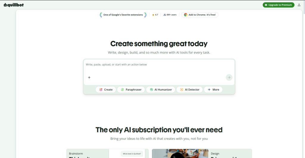 QuillBot: The Student-Friendly Alternative