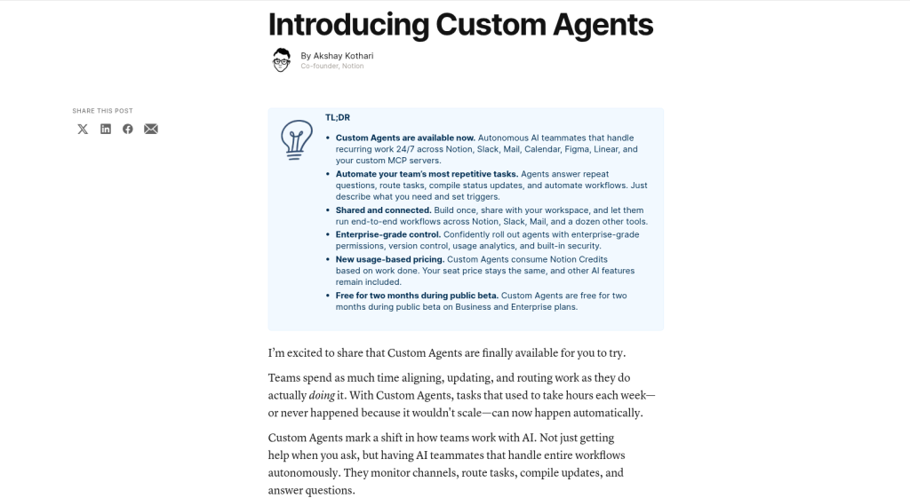Custom Agents: Automation That Runs Without You