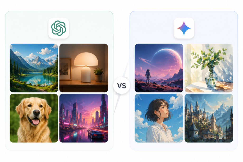 ChatGPT vs Gemini for Image Generation