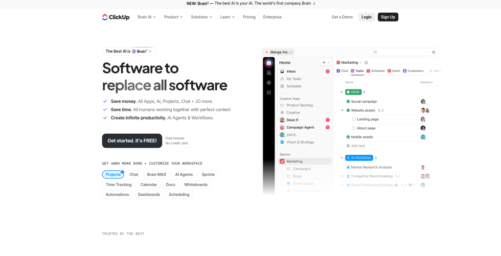 6. ClickUp Chat