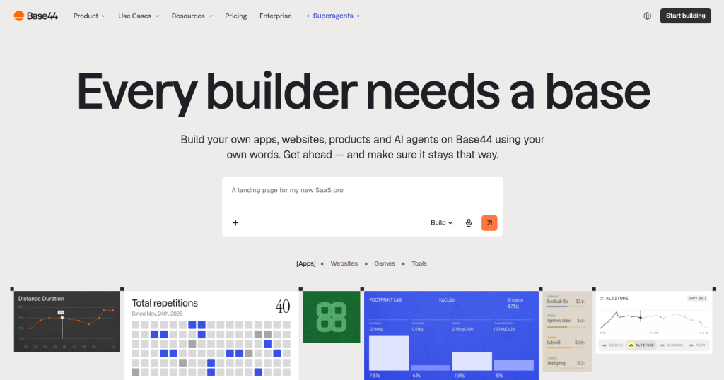 Base 44: The Production-Ready Full-Stack Builder