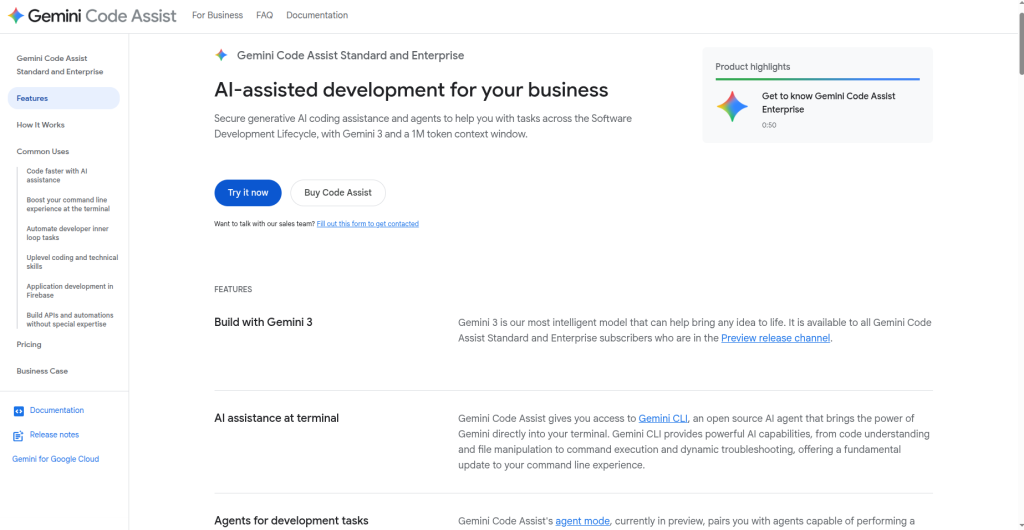 Google Gemini Code Assist