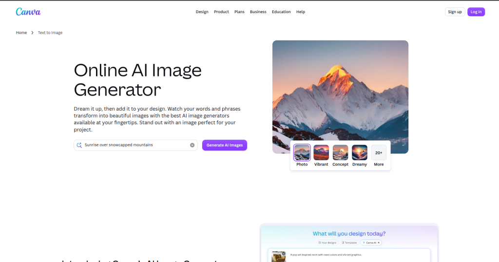 10. Canva AI: Best for Quick Graphics