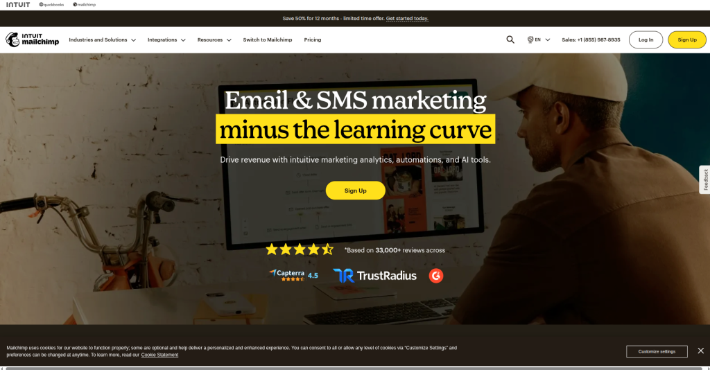 8. Mailchimp — Best Budget Option for Small Teams
