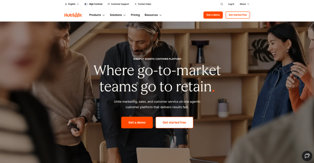 1. HubSpot — Best Overall AI Marketing Platform