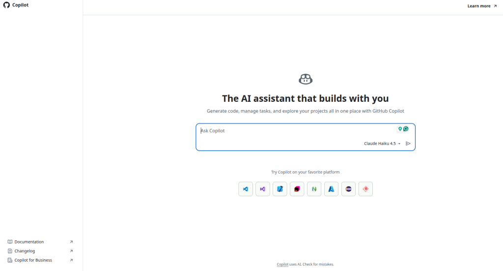 3. GitHub Copilot: Best Enterprise Value