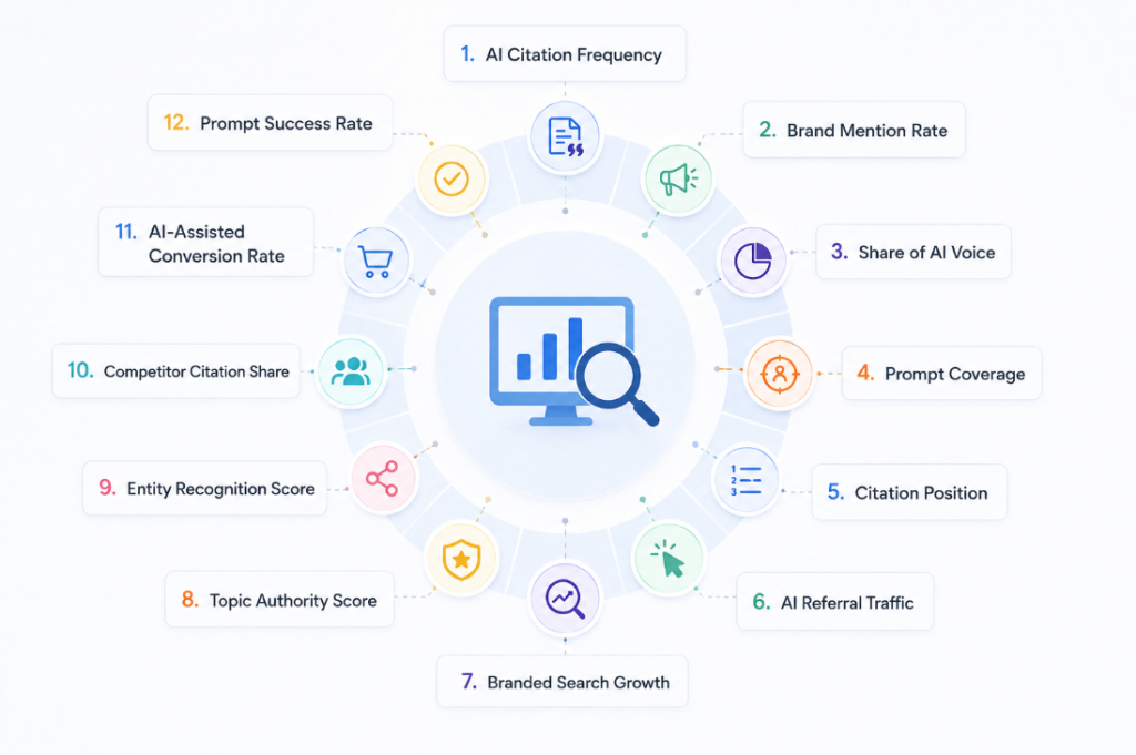 12 AI Search Visibility Metrics Every Marketing Team Should Track