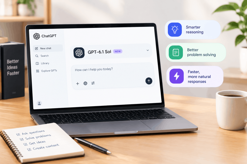 How to Use GPT-6.1 Sol in ChatGPT Work